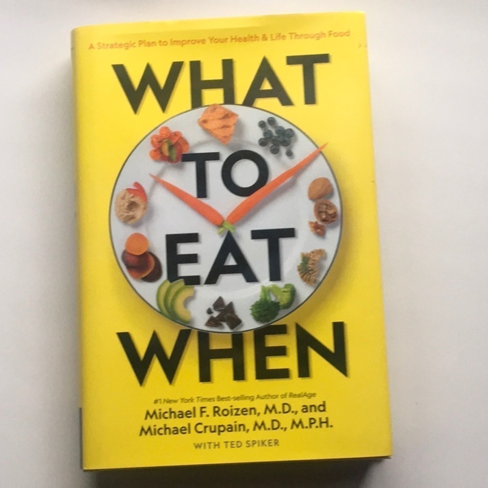 What‎ To Eat When hardcover book over 300 pages